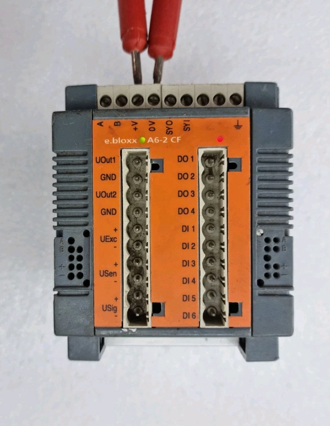 GANTNER INSTRUMENTS E.BLOXX A6-2CF I/O Module (Tested as photo / Error)